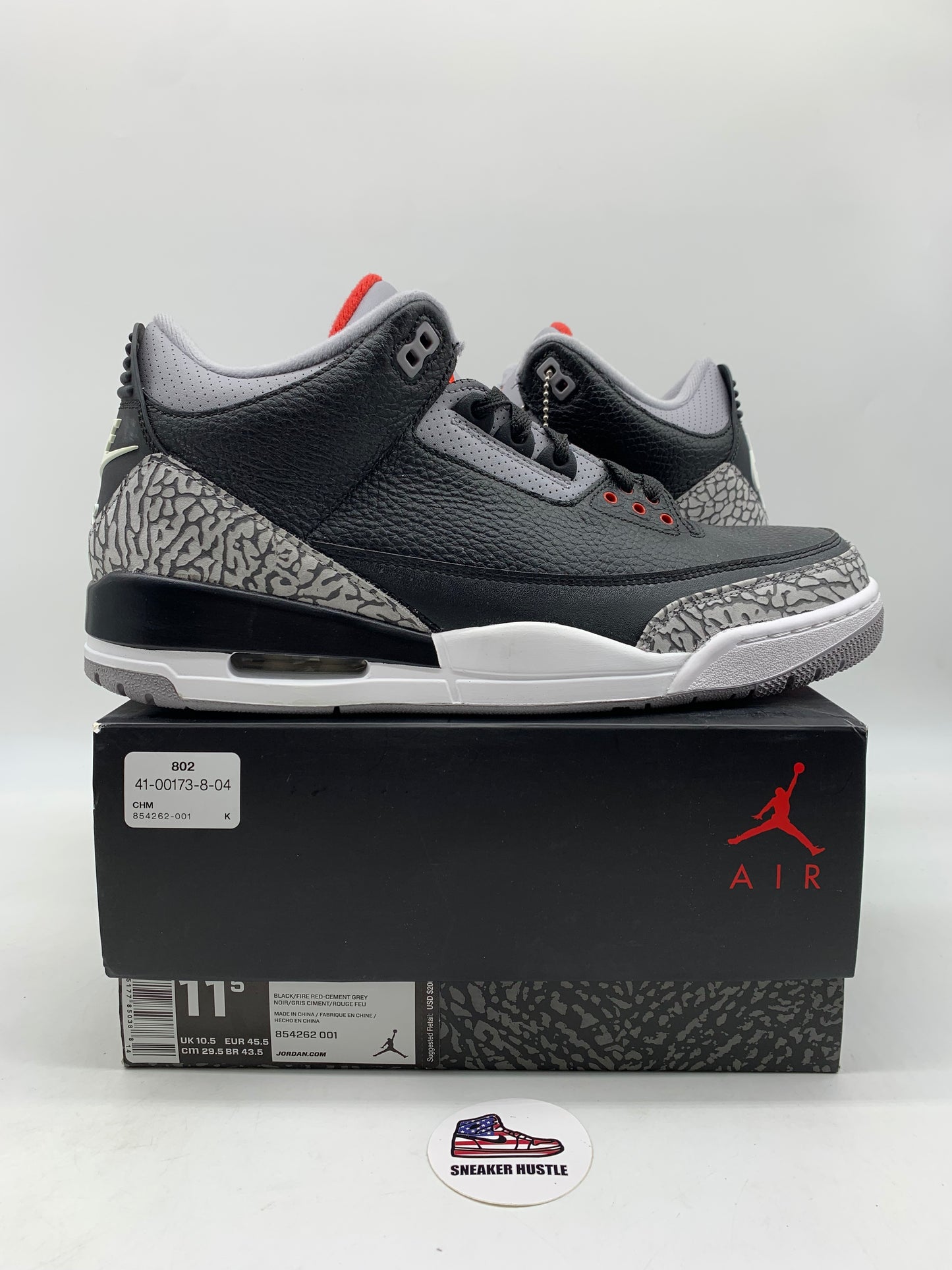 Jordan 3 Retro Black Cement (2018)