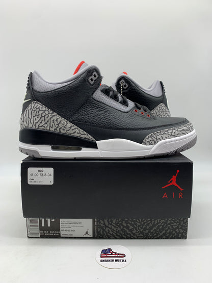 Jordan 3 Retro Black Cement (2018)