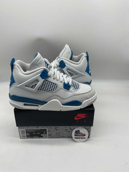 Jordan 4 Retro Military Blue (2024) (GS)