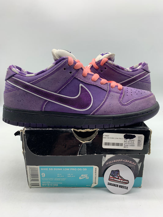 Nike SB Dunk Low Concepts Purple Lobster