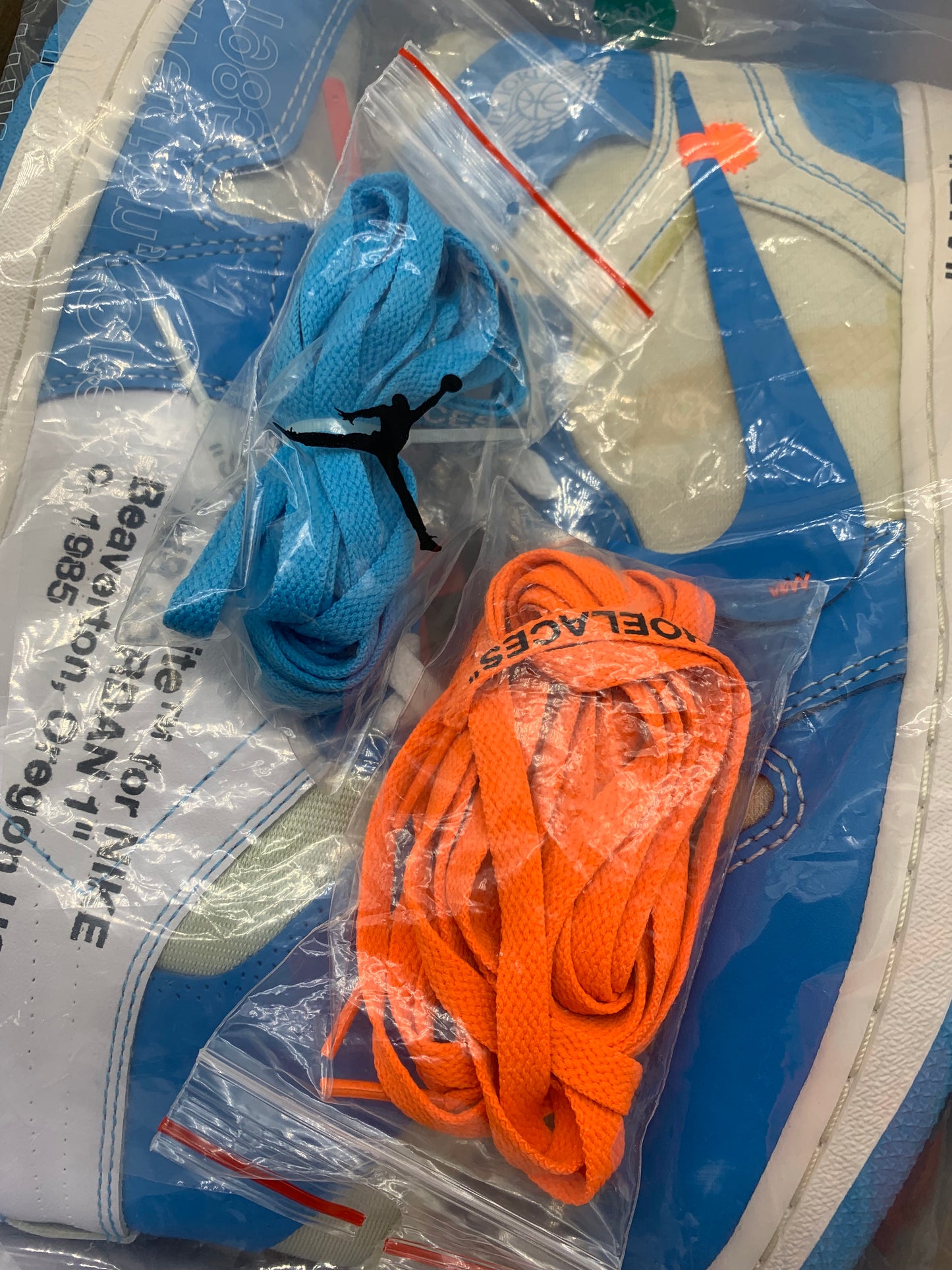 Jordan 1 Retro High Off-White University Blue