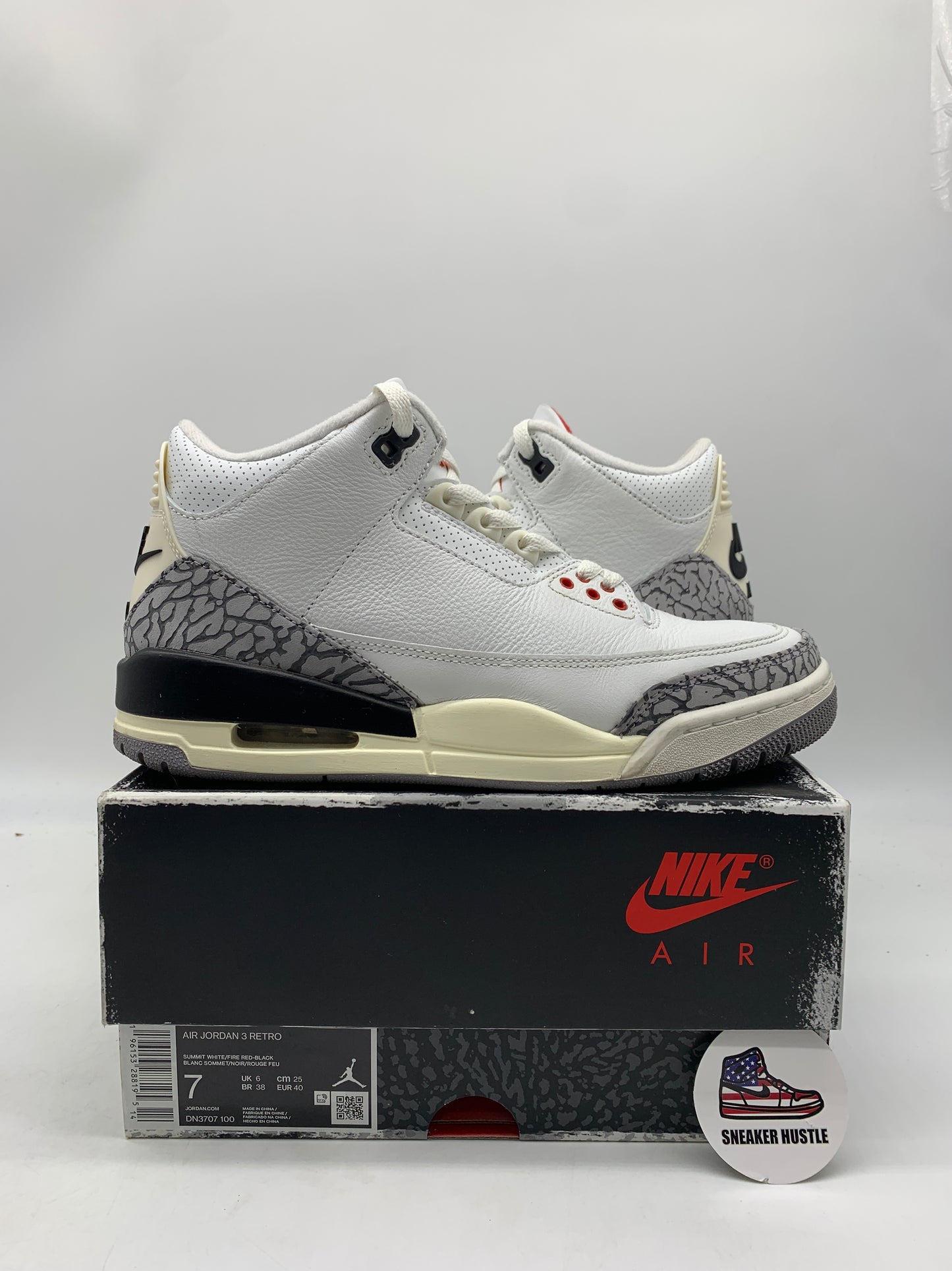 Jordan 3 Retro White Cement Reimagined