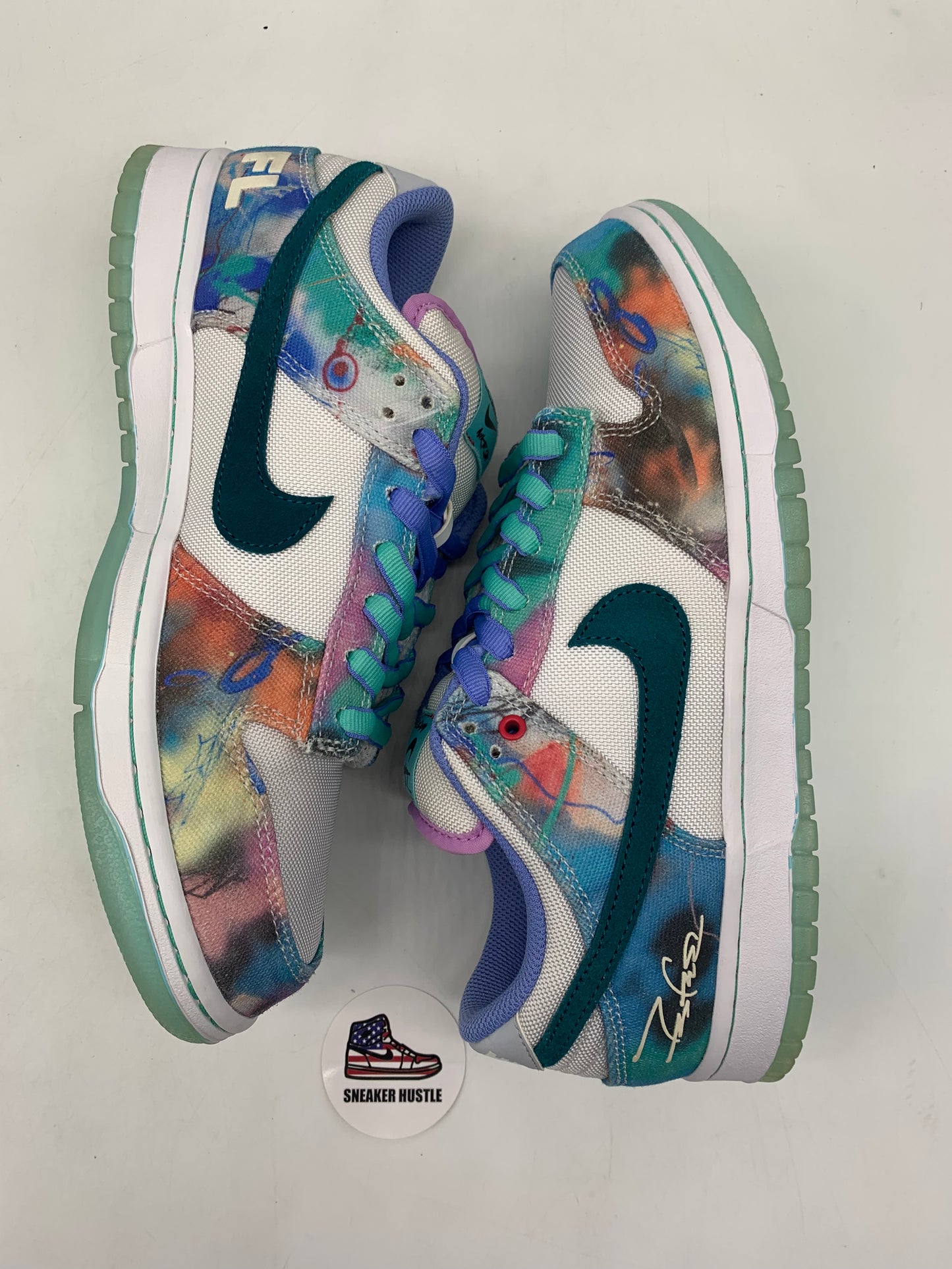 Nike SB Dunk Low Futura Laboratories Bleached Aqua