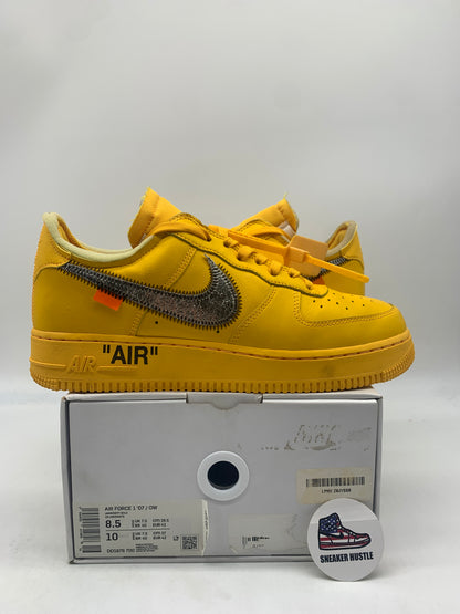 Nike Air Force 1 Low Off-White ICA University Gold