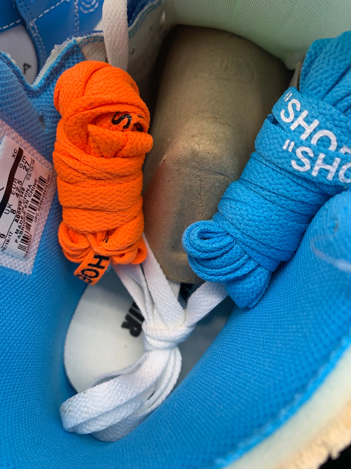 Jordan 1 Retro High Off-White University Blue