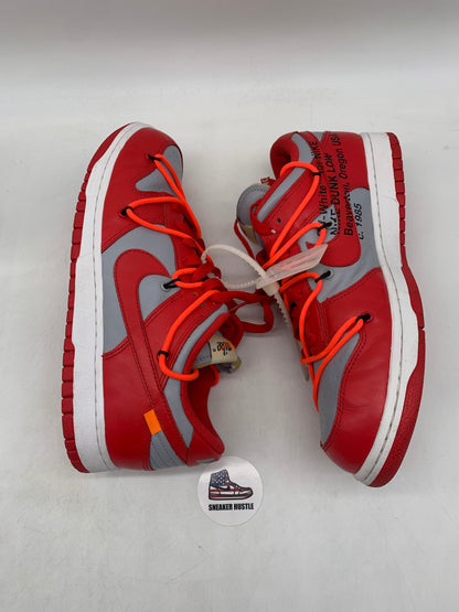 Nike Dunk Low Off-White University Red