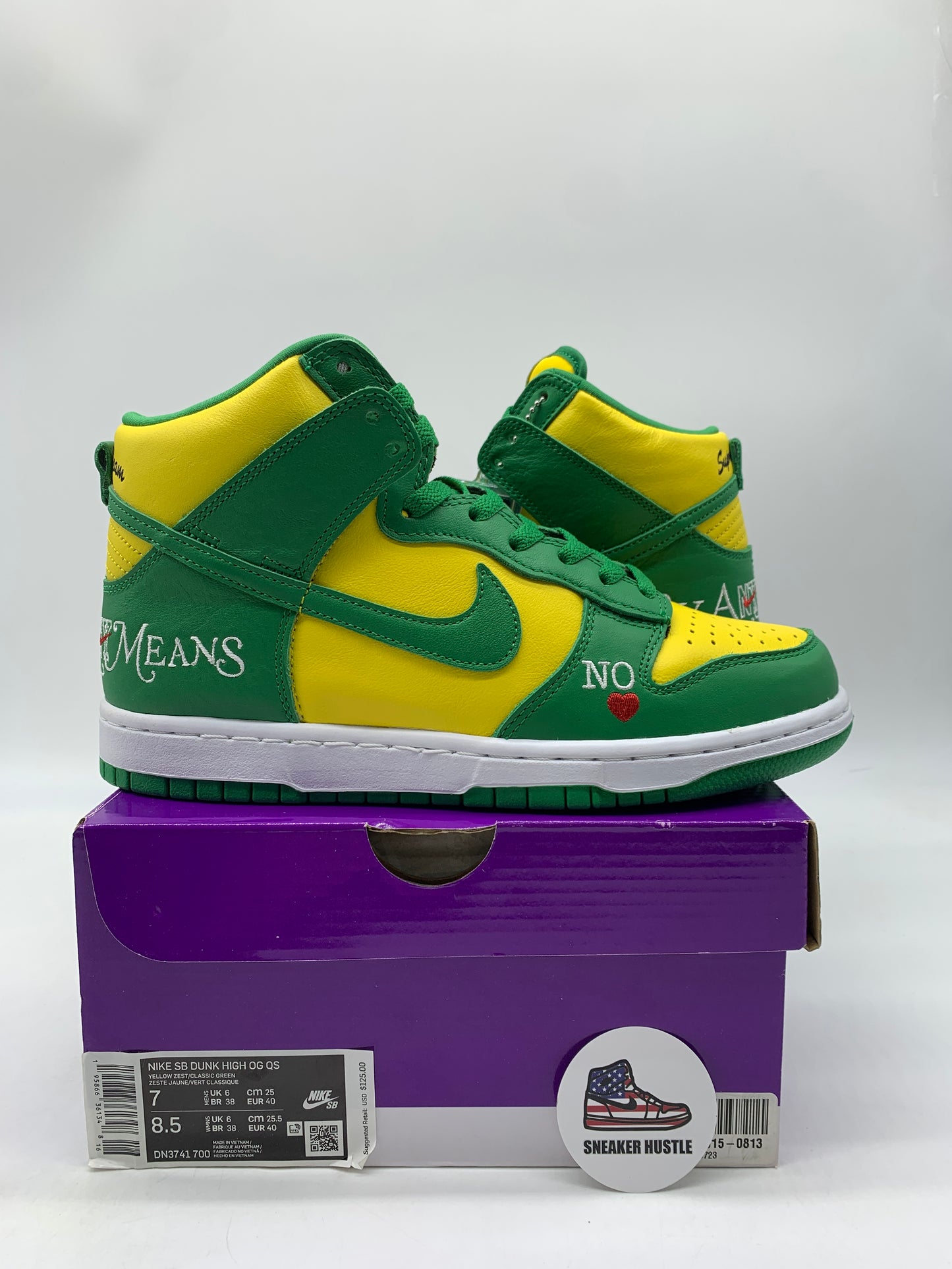 Nike SB Dunk High Supreme By Any Means Brazil