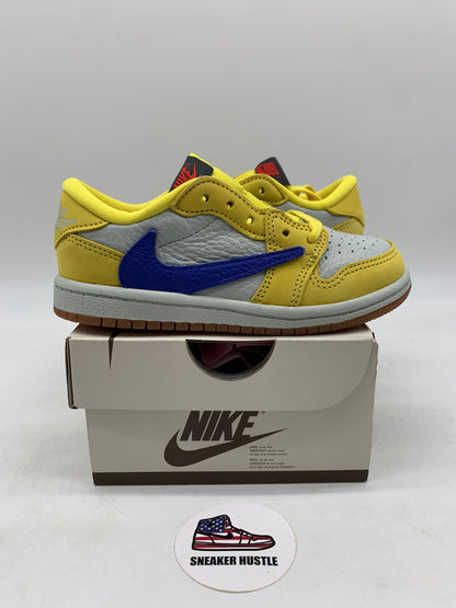 Jordan 1 Retro Low OG SP Travis Scott Canary (TD)