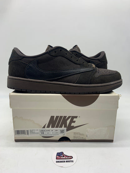 Jordan 1 Retro Low OG SP Travis Scott Velvet Brown