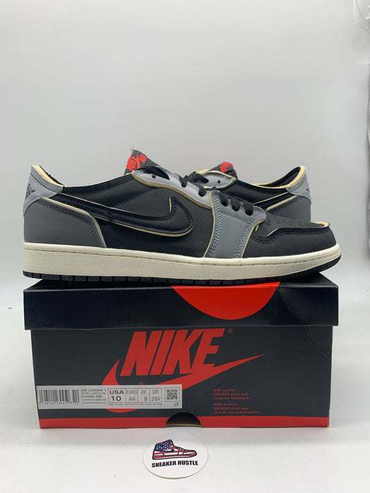 Jordan 1 Low OG EX Black Smoke Grey