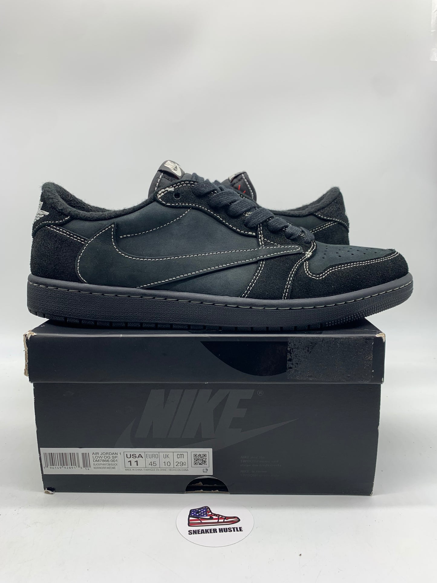 Jordan 1 Retro Low OG SP Travis Scott Black Phantom