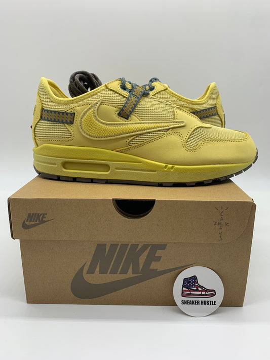Nike Air Max 1 Travis Scott Cactus Jack Saturn Gold