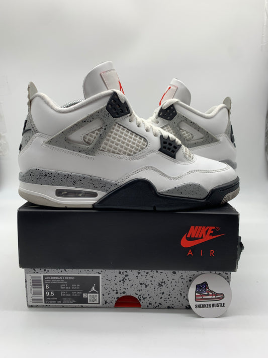 Jordan 4 Retro White Cement (2025)