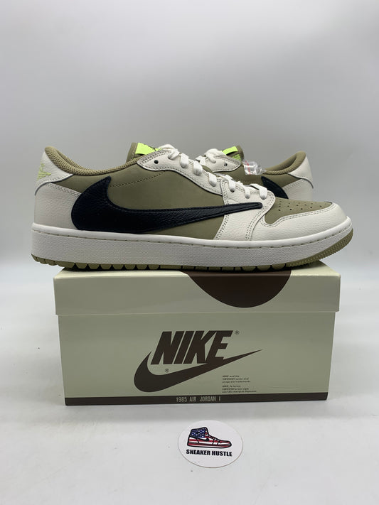 Jordan 1 Retro Low Golf Travis Scott Neutral Olive