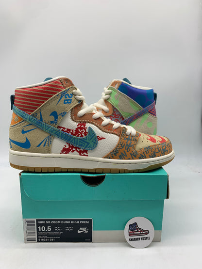 Nike SB Dunk High Thomas Campbell What the Dunk