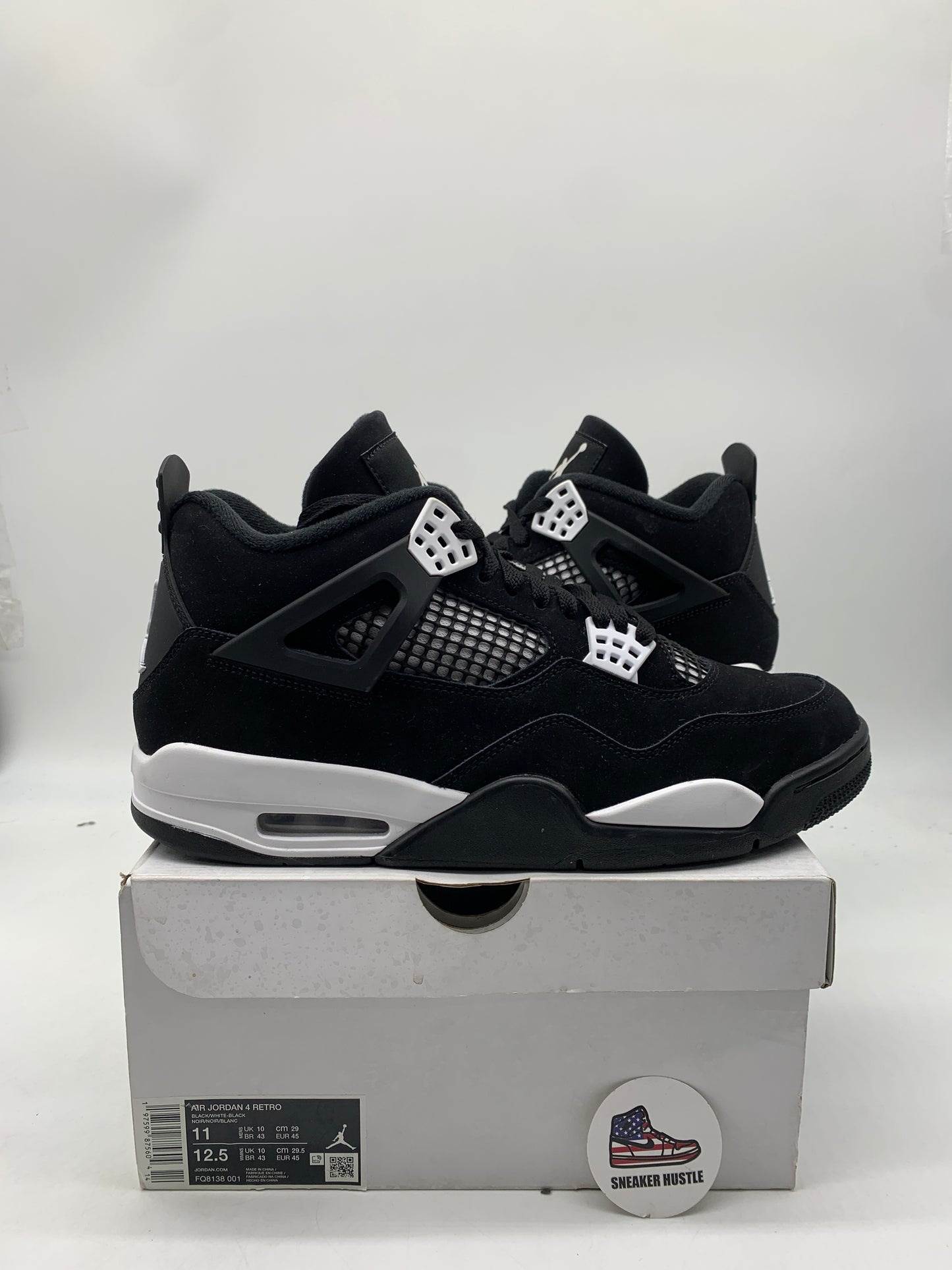 Jordan 4 Retro White Thunder