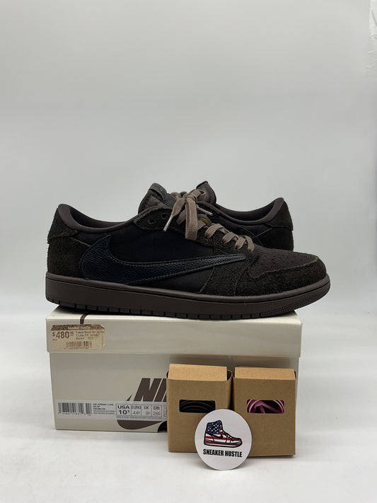 Jordan 1 Retro Low OG SP Travis Scott Velvet Brown