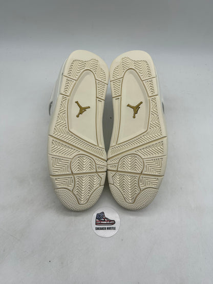 Jordan 4 Retro Metallic Gold (Women's)