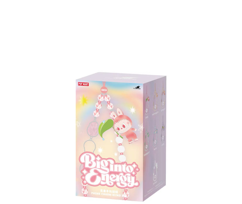 Pop Mart Labubu The Monsters Big into Energy Series Phone Charm Single Blind Box