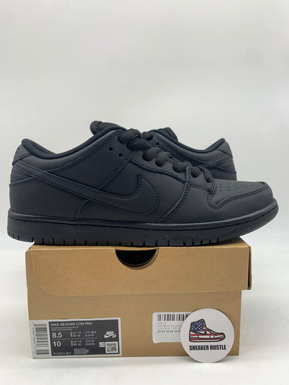 Nike SB Dunk Low Pro Triple Black