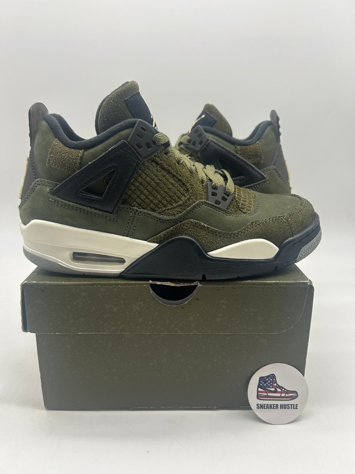 Jordan 4 Retro SE Craft Medium Olive (GS)