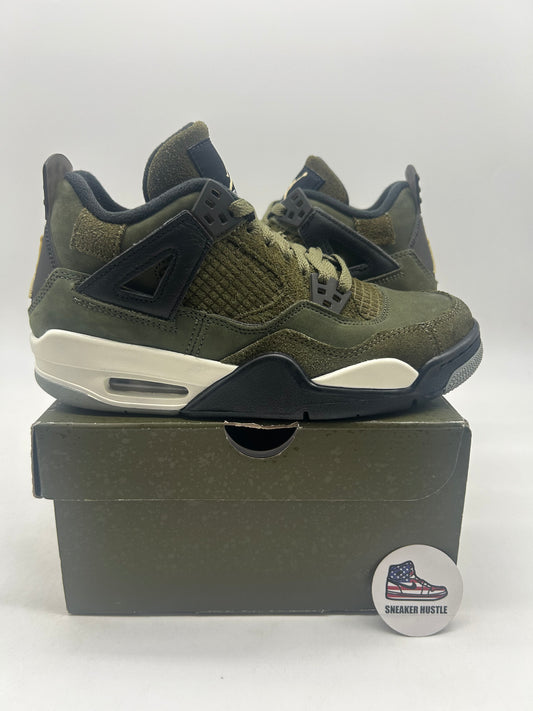 Jordan 4 Retro SE Craft Medium Olive (GS)