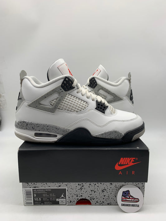 Jordan 4 Retro White Cement (2025)