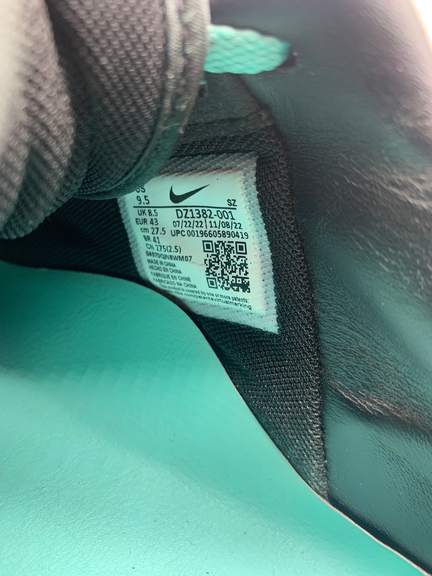Nike Air Force 1 Low Tiffany & Co. 1837