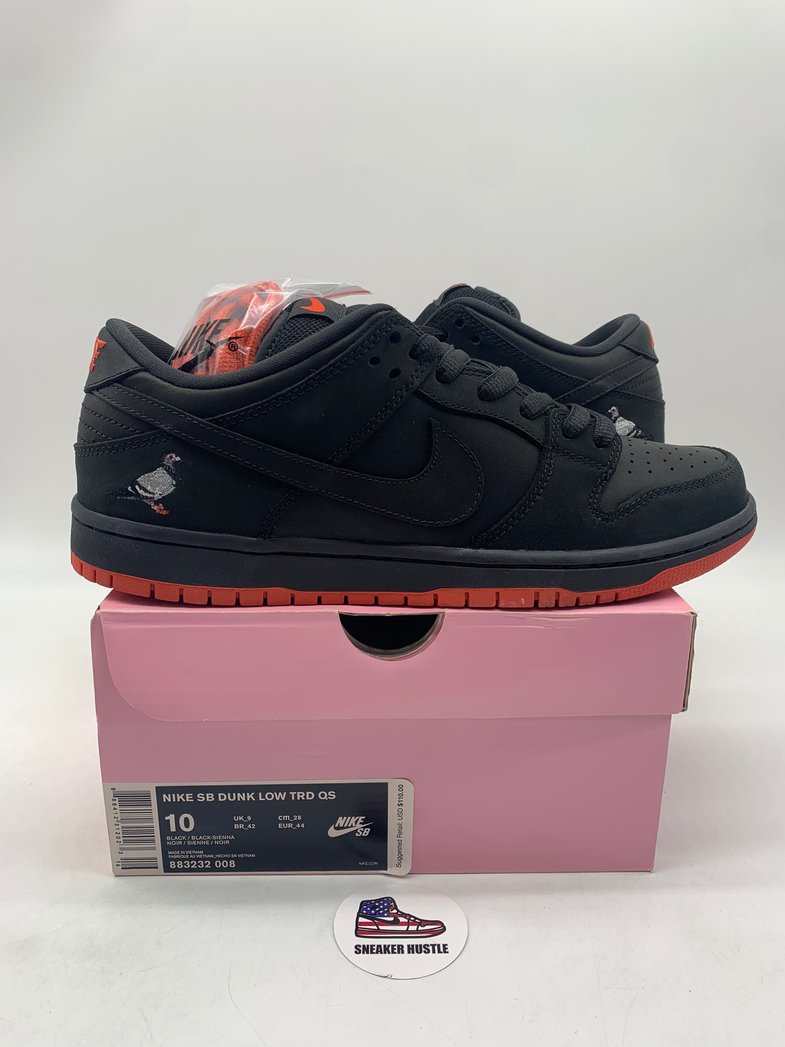 Nike SB Dunk Low Black Pigeon – Sneaker Hustle USA