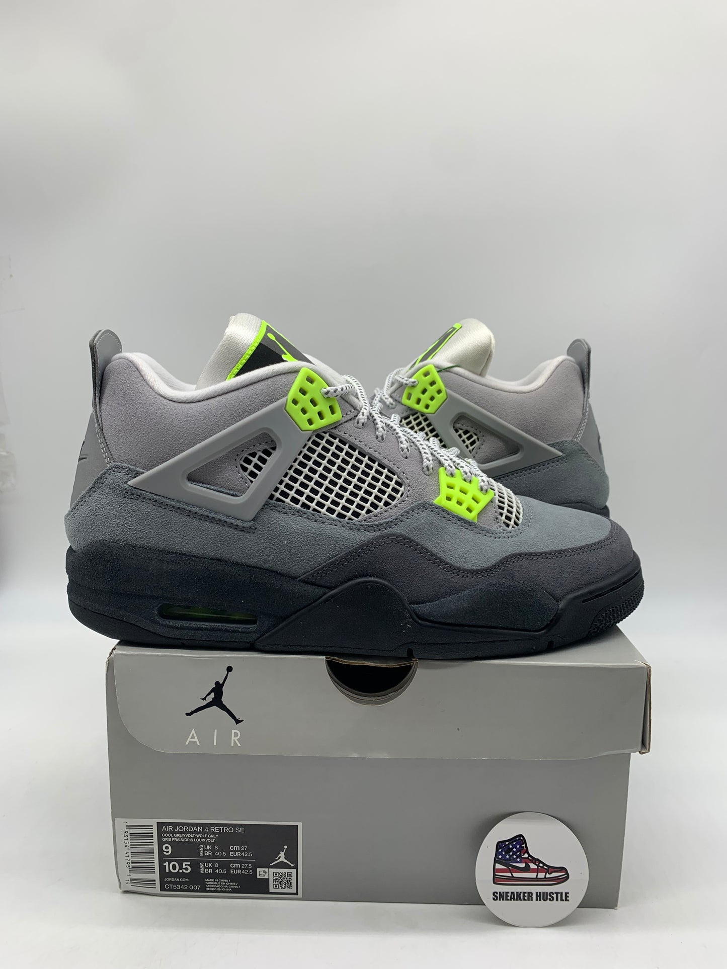 Jordan 4 Retro SE 95 Neon