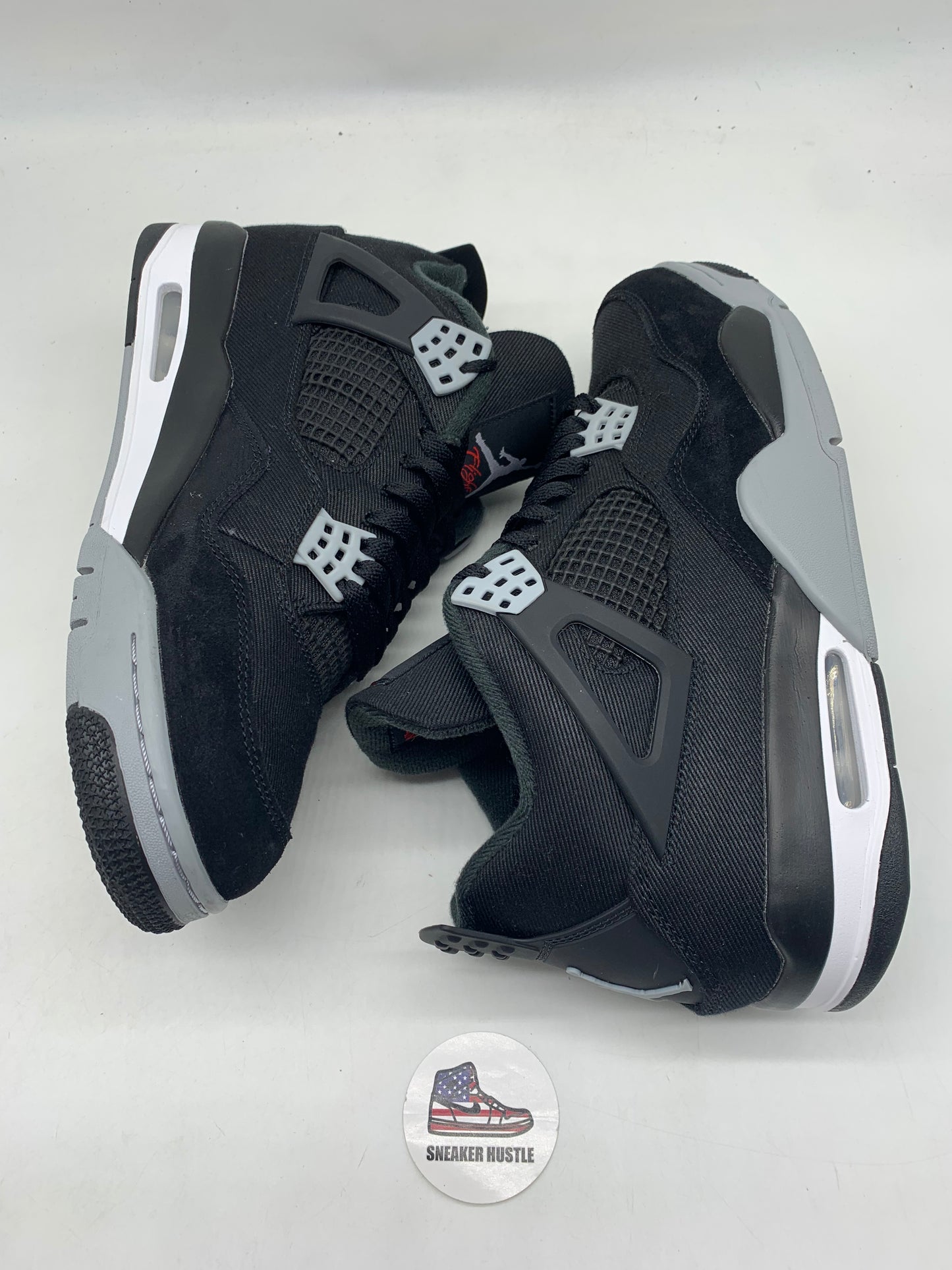 Jordan 4 Retro SE Black Canvas