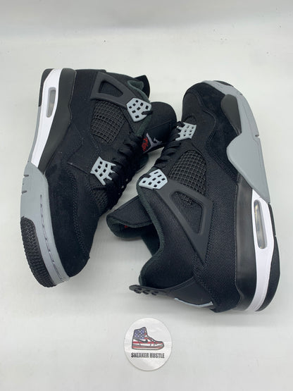 Jordan 4 Retro SE Black Canvas