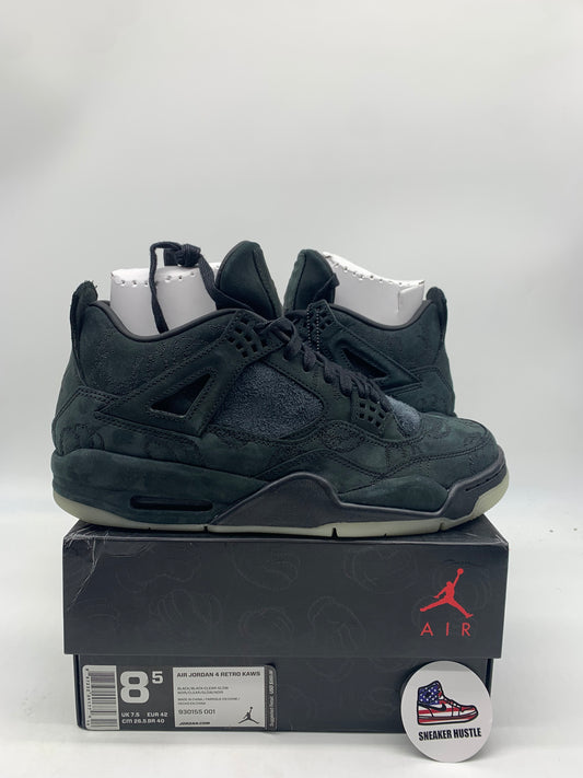 Jordan 4 Retro Kaws Black