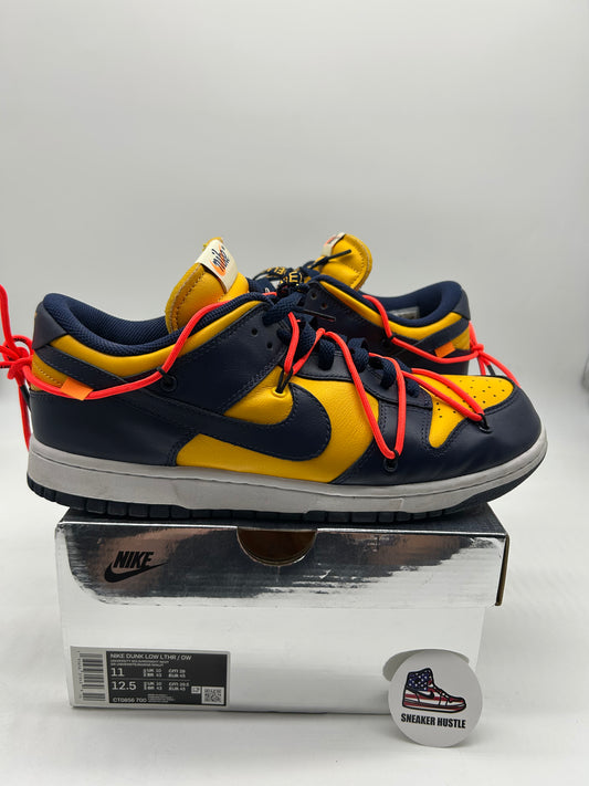Nike Dunk Low Off-White University Gold