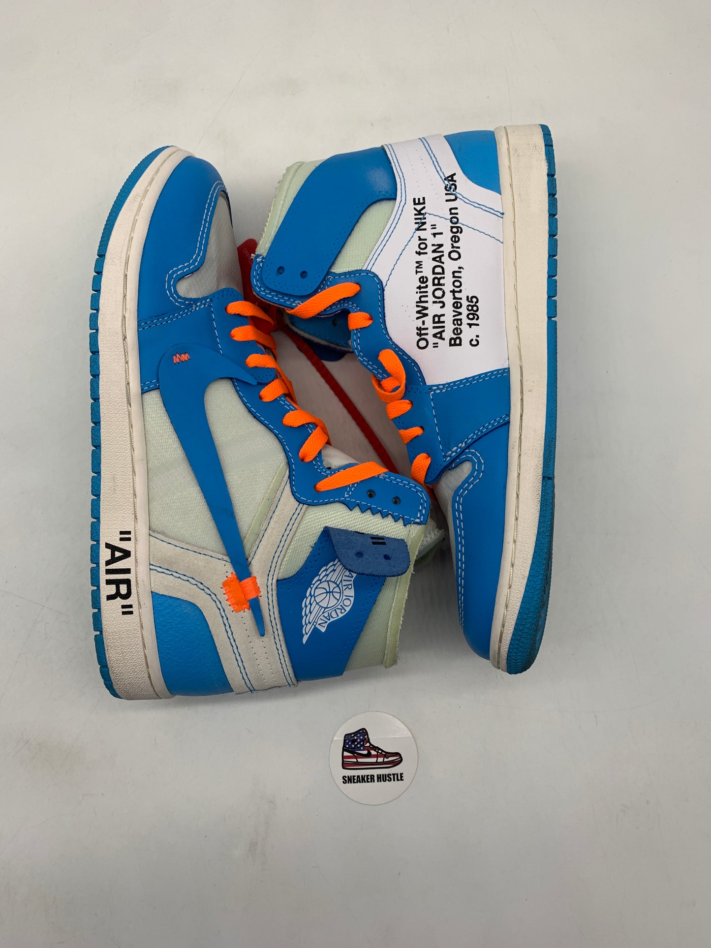 Jordan 1 Retro High Off-White University Blue