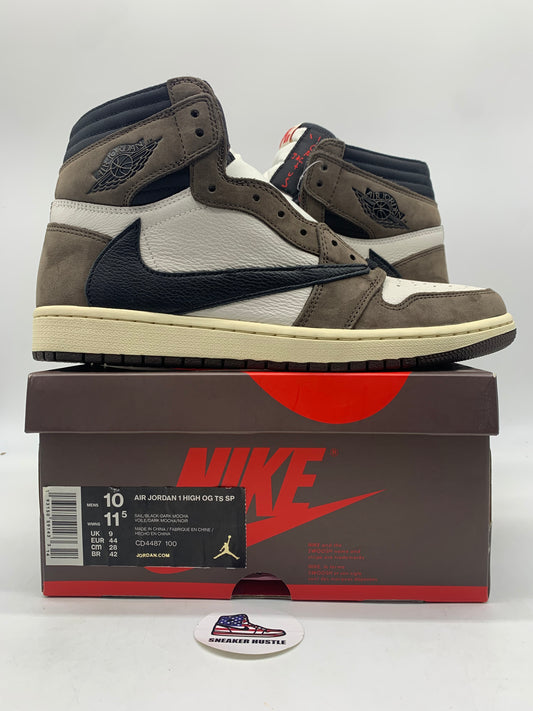 Jordan 1 Retro High OG SP Travis Scott Mocha
