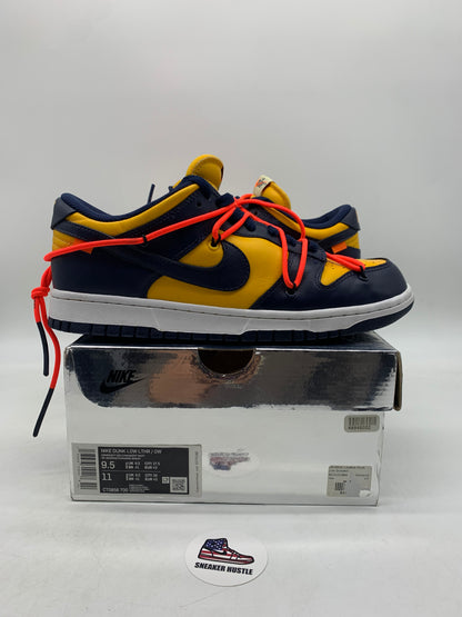 Nike Dunk Low Off-White University Gold