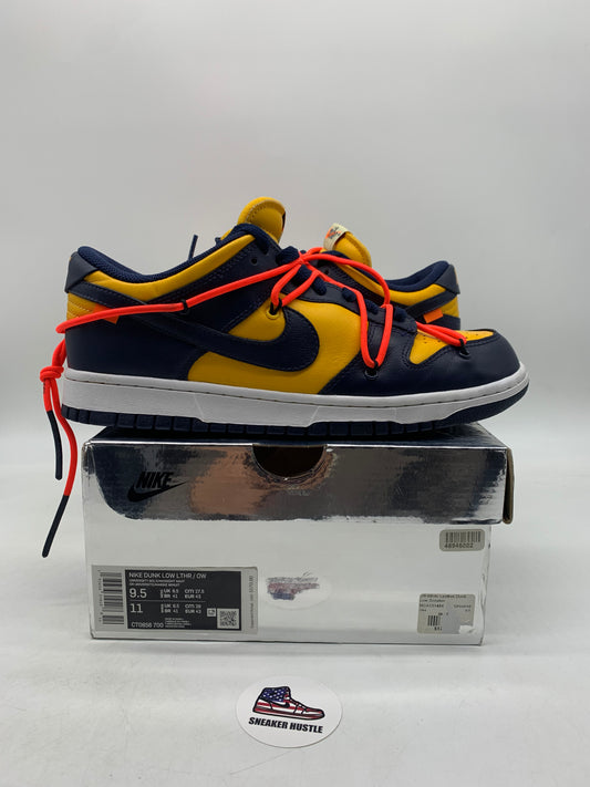 Nike Dunk Low Off-White University Gold