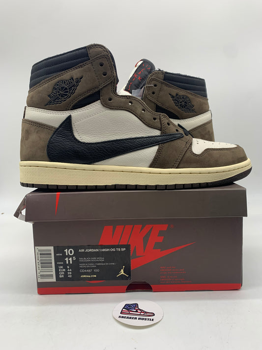 Jordan 1 Retro High OG SP Travis Scott Mocha