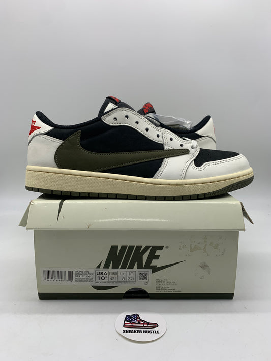 Jordan 1 Retro Low OG SP Travis Scott Olive (Women's)