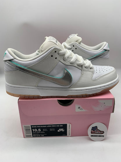 Nike SB Dunk Low Diamond Supply Co. White Diamond