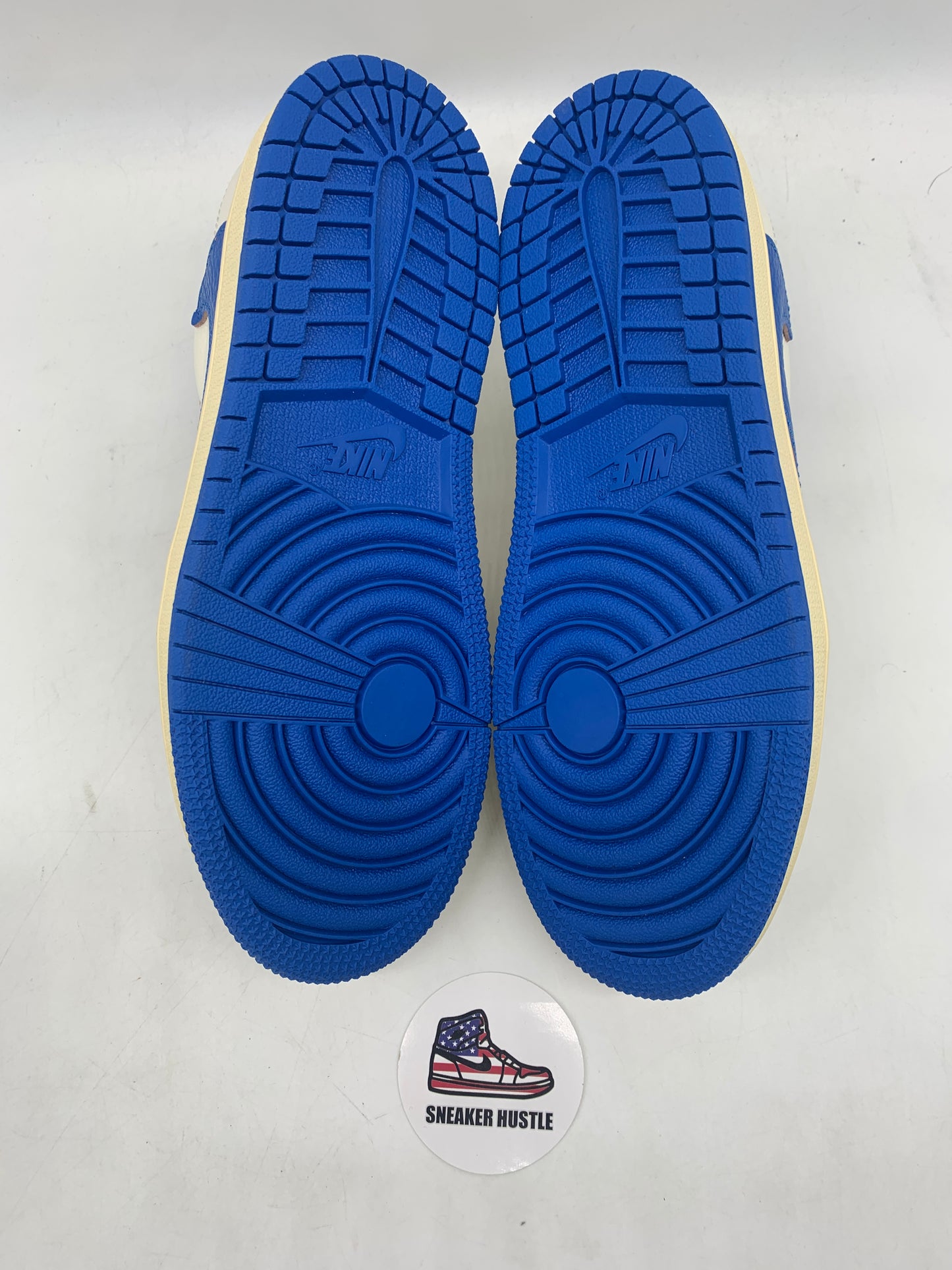 Jordan 1 Retro Low OG SP Fragment x Travis Scott Sail Military Blue (PS)
