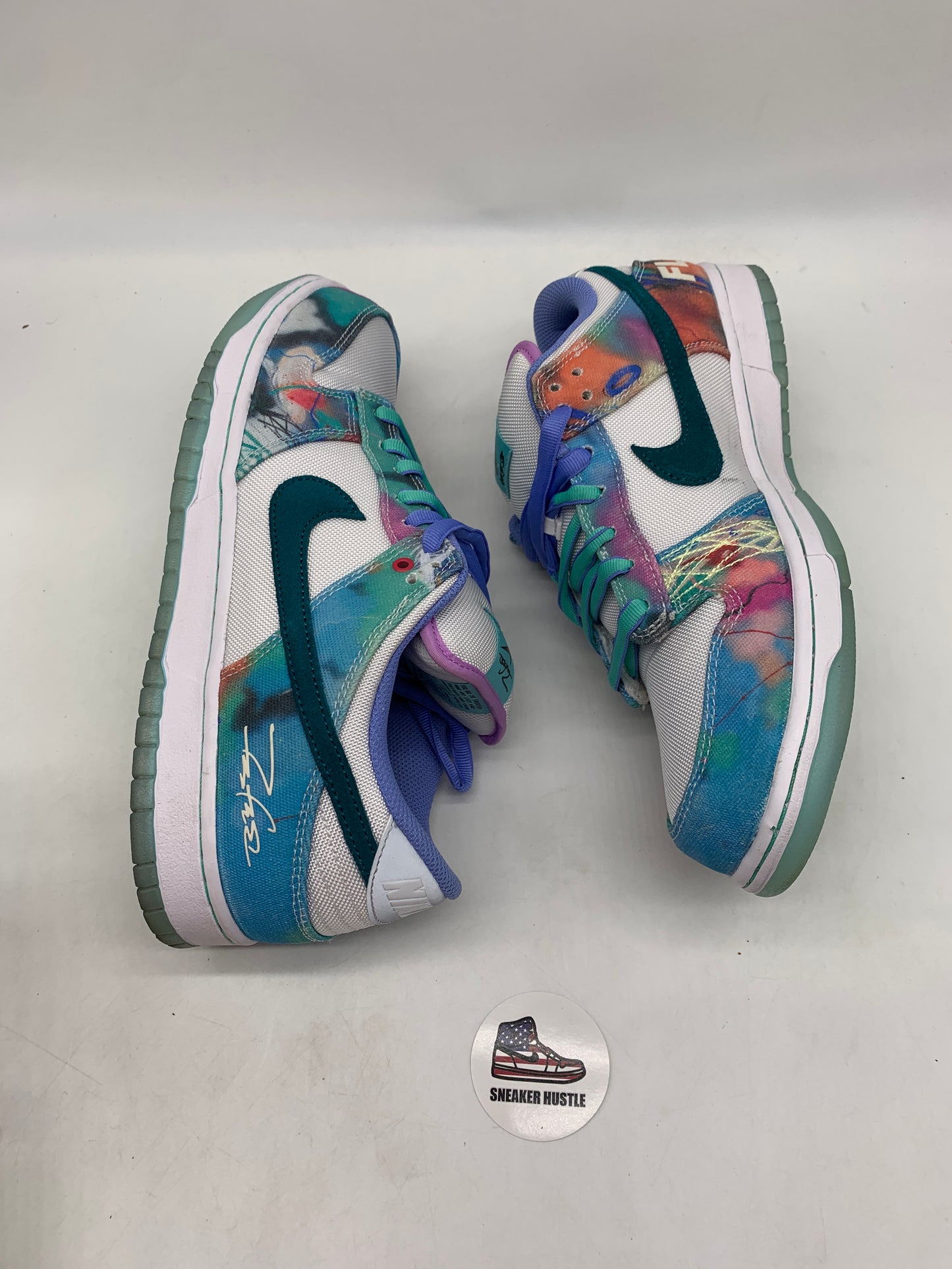 Nike SB Dunk Low Futura Laboratories Bleached Aqua