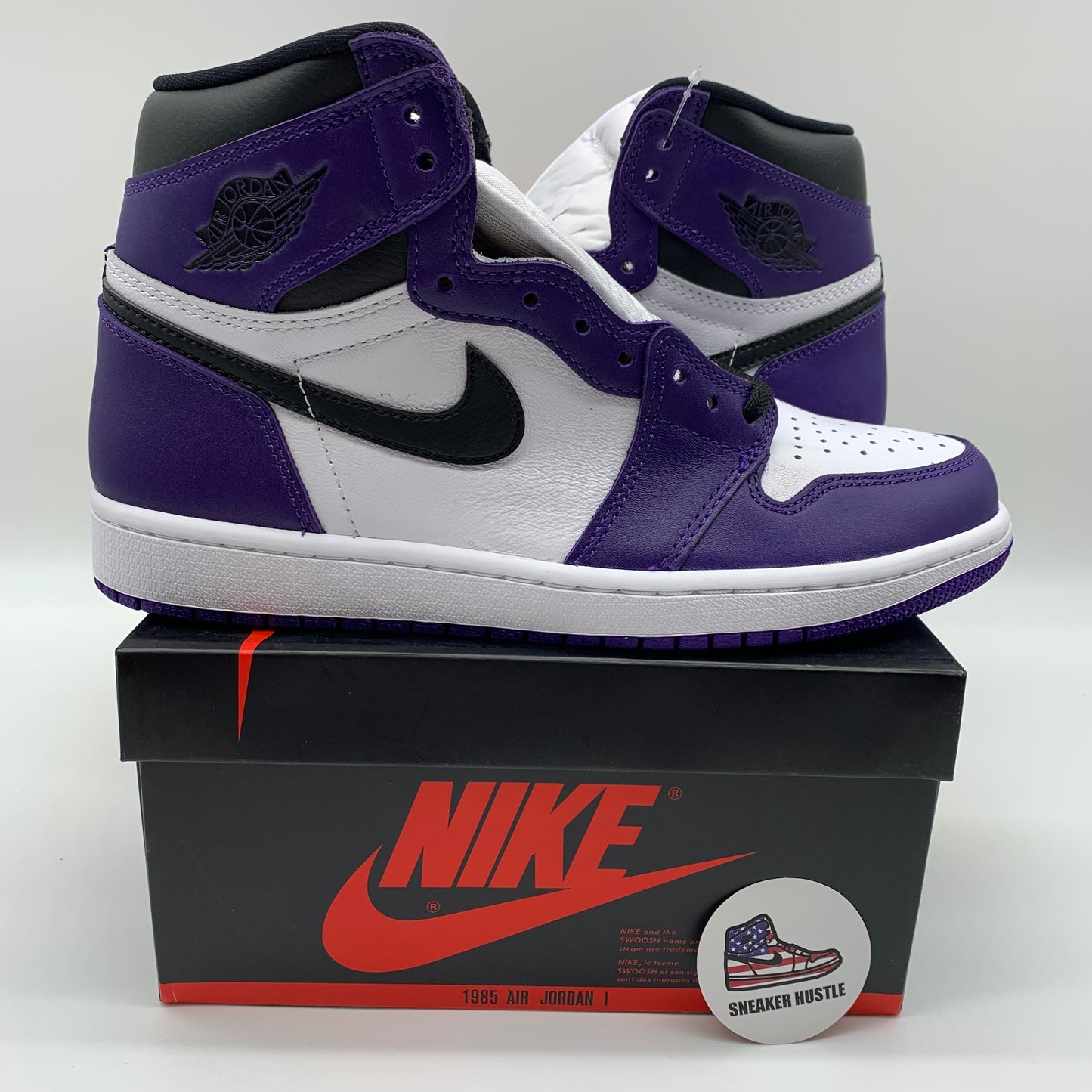 Jordan 1 Retro High Court Purple White