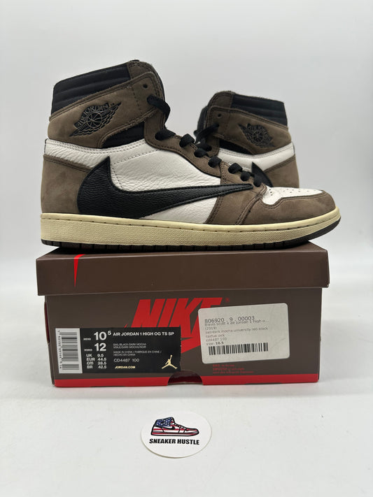 Jordan 1 Retro High OG SP Travis Scott Mocha