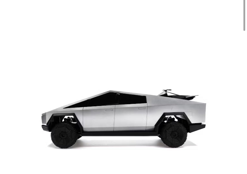 Hot Wheels x Tesla Cybertruck 1:10 Scale RC Car (2021 Version w/ Cyberquad)