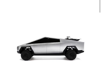 Hot Wheels x Tesla Cybertruck 1:10 Scale RC Car (2021 Version w/ Cyberquad)