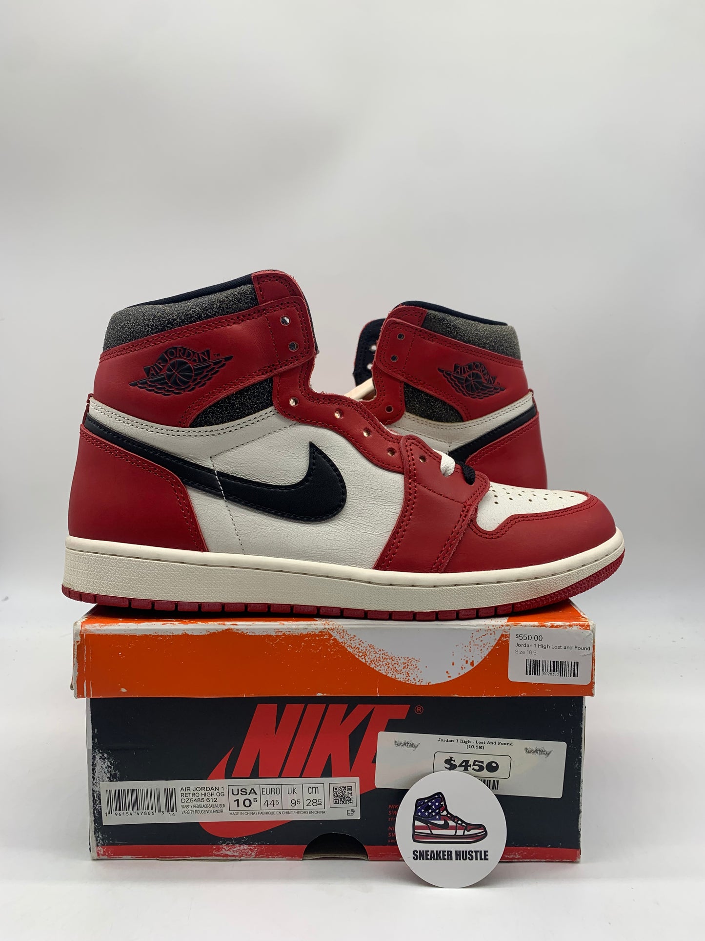 Jordan 1 Retro High OG Chicago Lost and Found