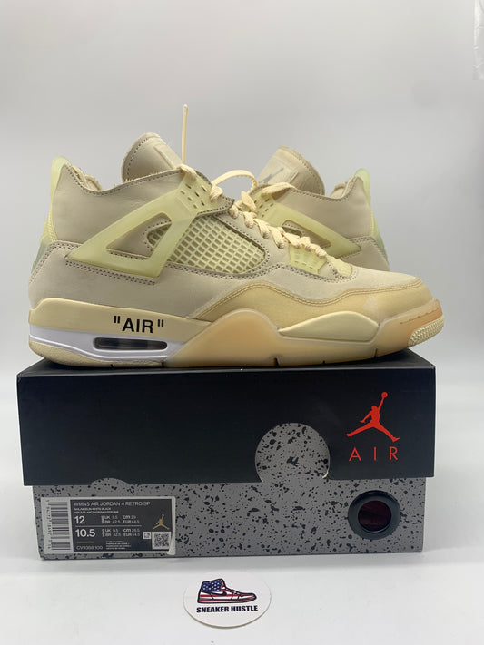 Jordan 4 Retro Off-White Sail (Women's)