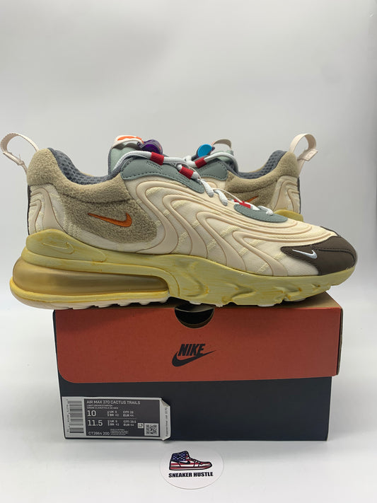 Nike Air Max 270 React ENG Travis Scott Cactus Trails